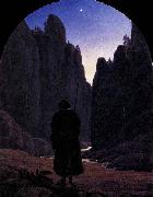 Carl Gustav Carus, Pilgrim in a Rocky Valley